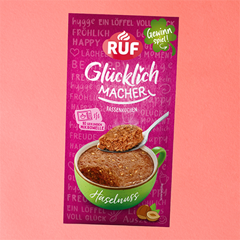 RUF Glücklichmacher Tassenkuchen Haselnuss