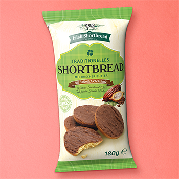 Shortbread mit Vollmlilchschokolade