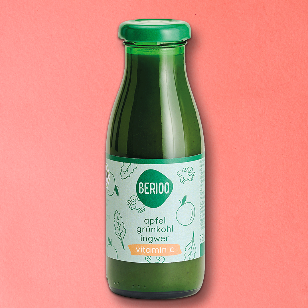 Apfel Grünkohl Ingwer