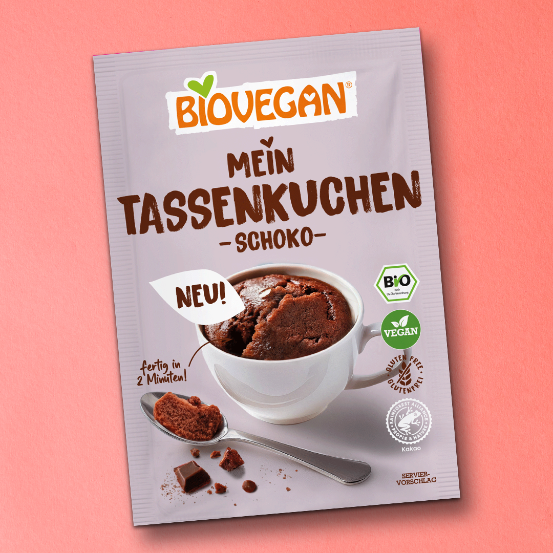 Mein Tassenkuchen Schoko