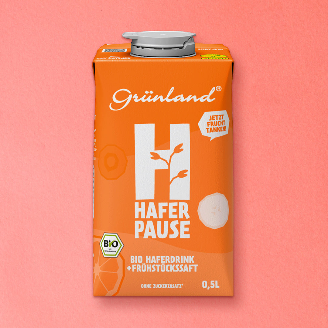 Haferpause Frühstückssaft