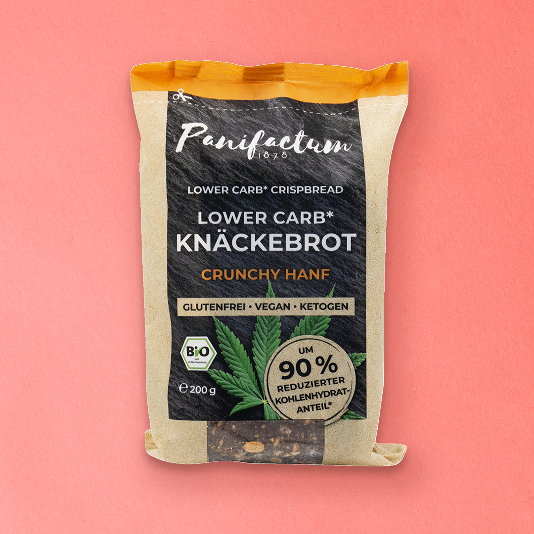 Knäckebrot Crunchy Hanf