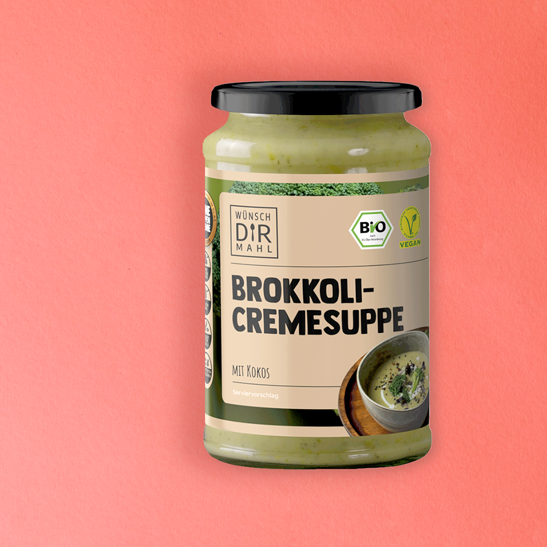 Cremige Brokkolisuppe