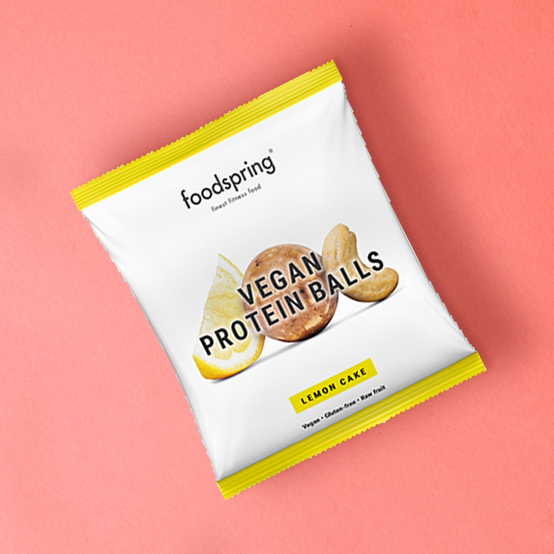 Protein Balls Lemon Cake