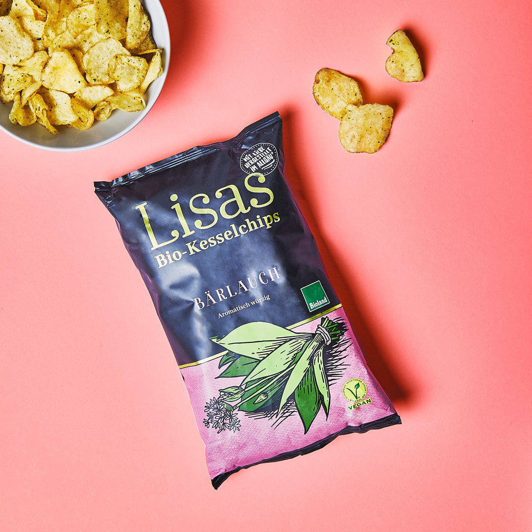 Lisas Bio-Kesselchips Bärlauch