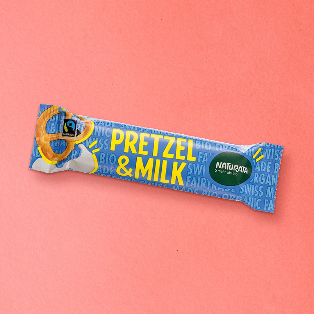 Bio-Schokoriegel Pretzel & Milk