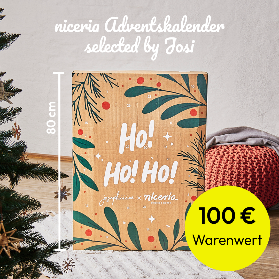 niceria selected by Josi Adventskalender + Gratis Snack Box