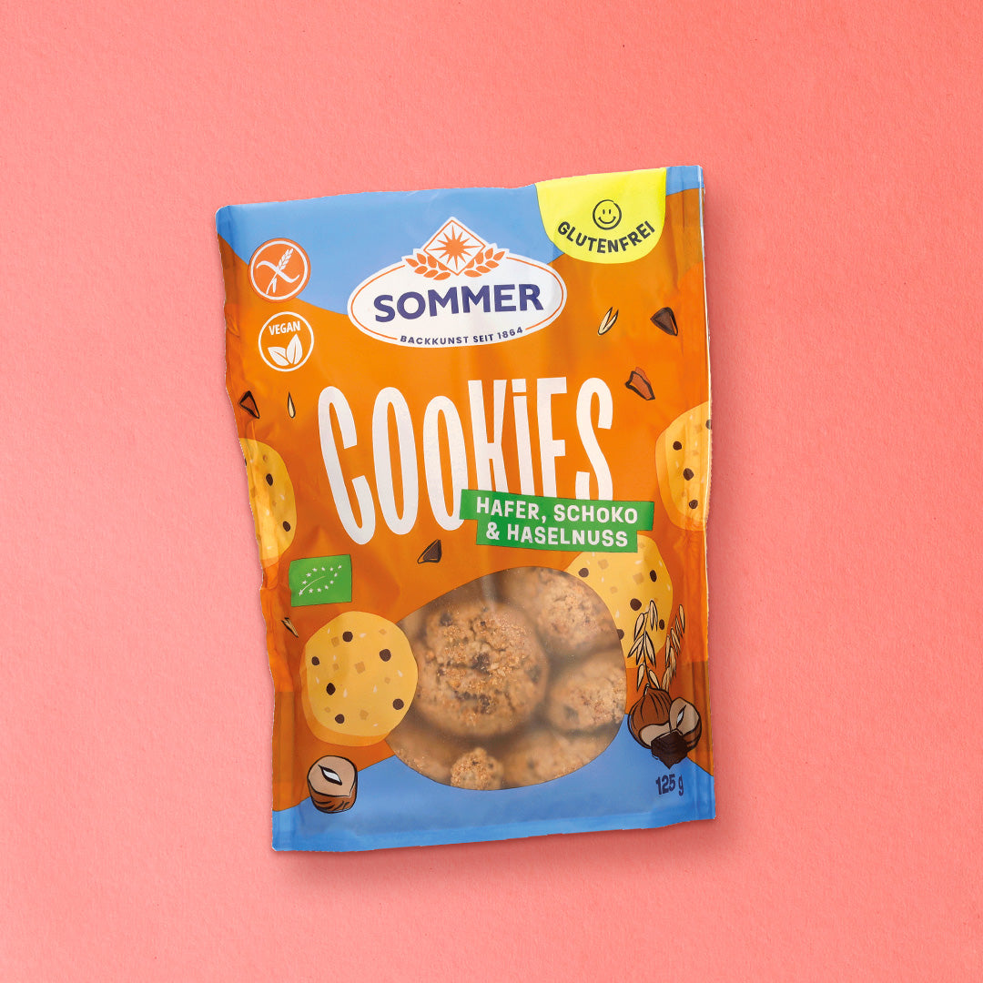 Cookies Hafer-Schoko-Haselnuss