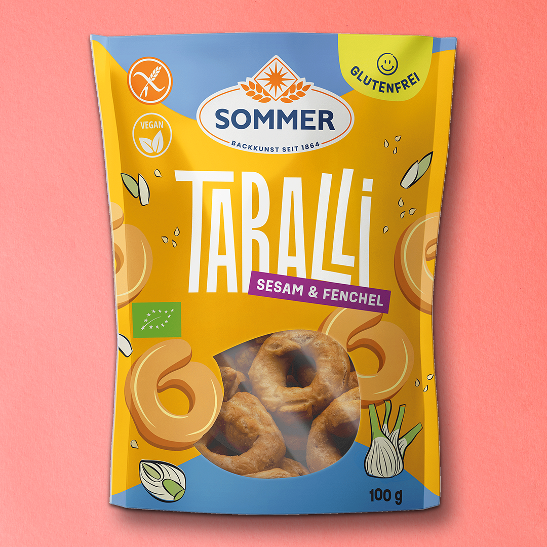 Taralli mit Sesam & Fenchel
