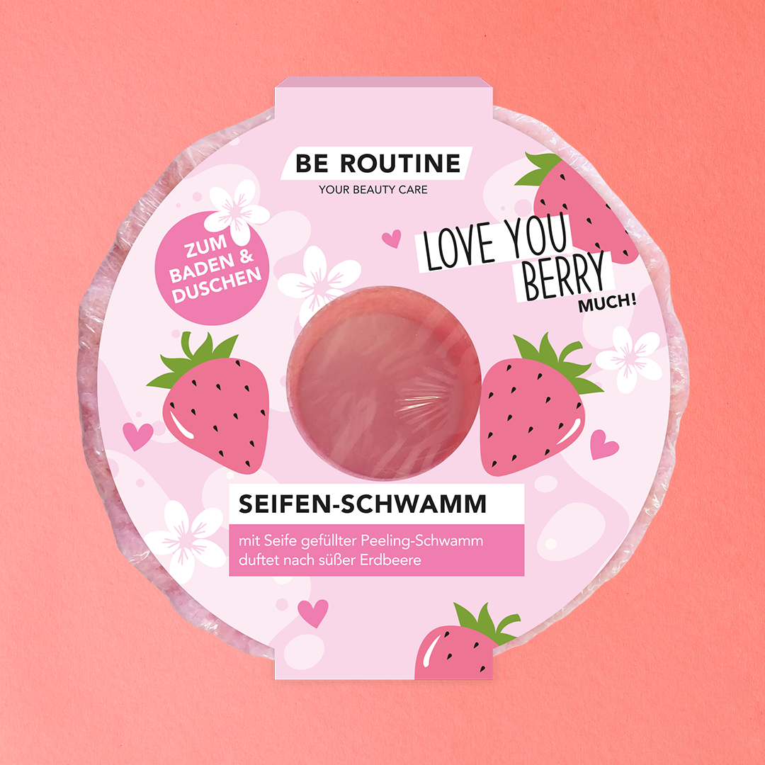 Seifen-Schwamm Love You Berry Much