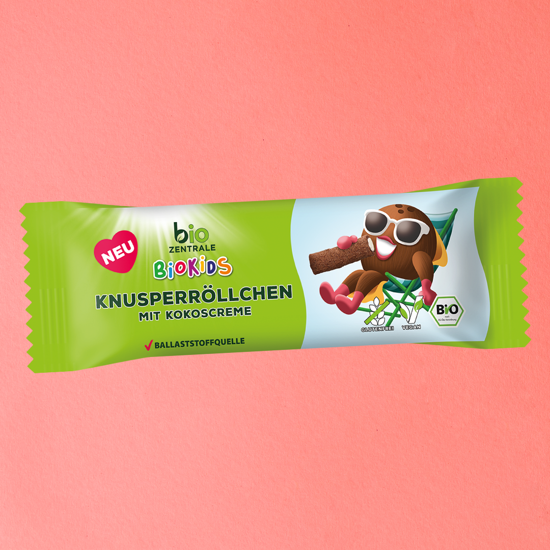 Knusperröllchen mit Kokoscreme