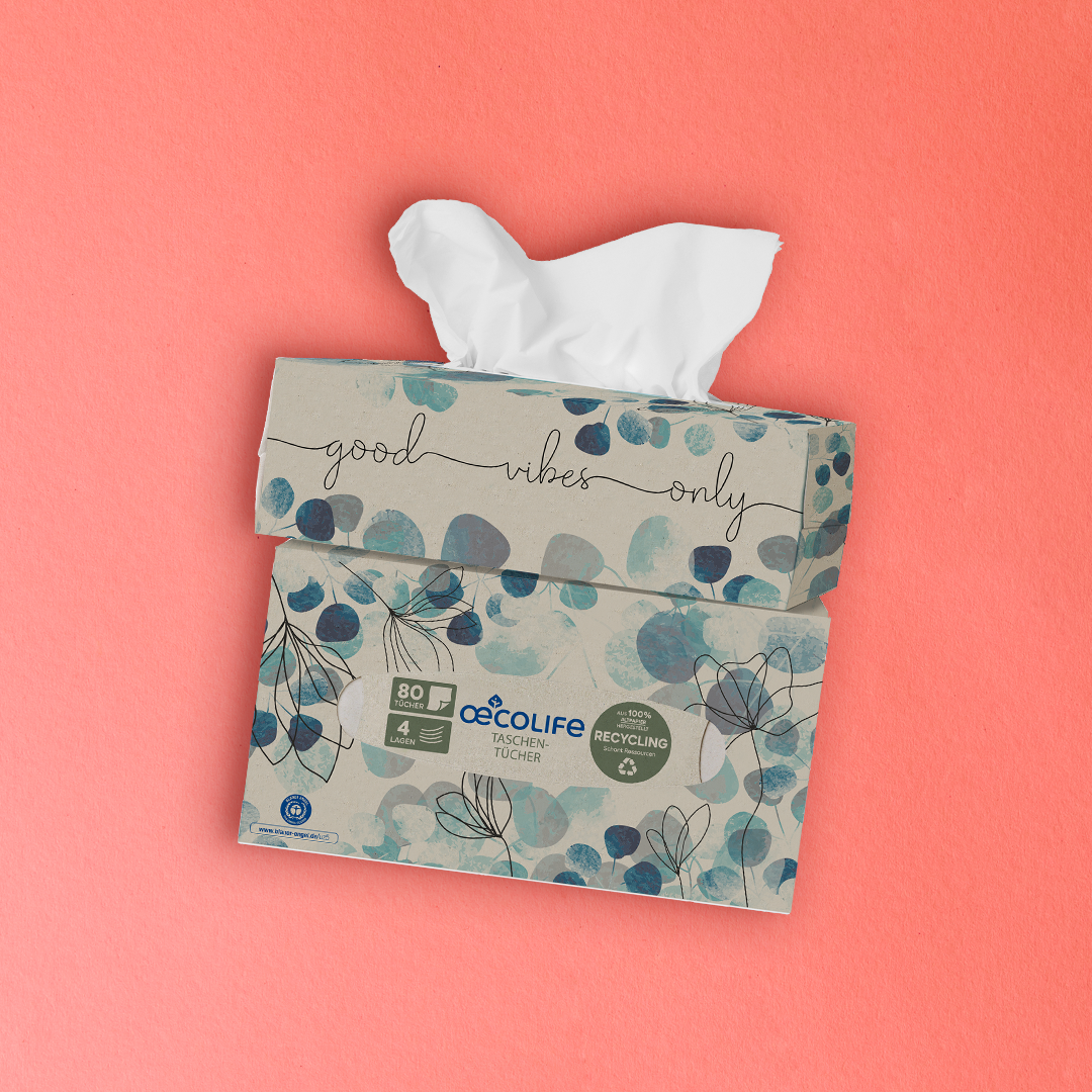 Taschentücher Lettering