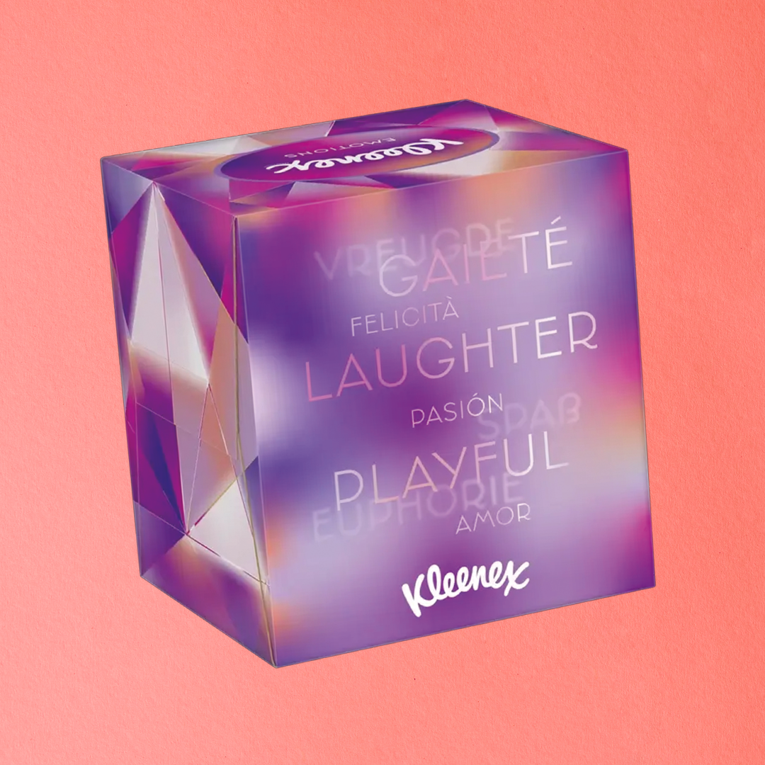 Collection Taschentücher Cube violett