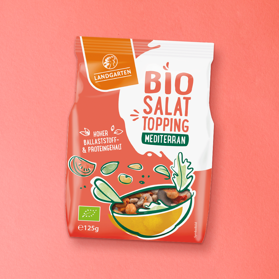 Bio Salattopping Mediterran
