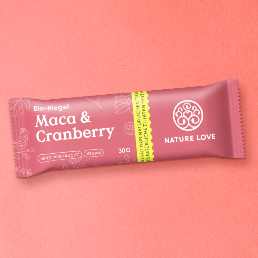 Bio-Riegel Maca & Cranberry