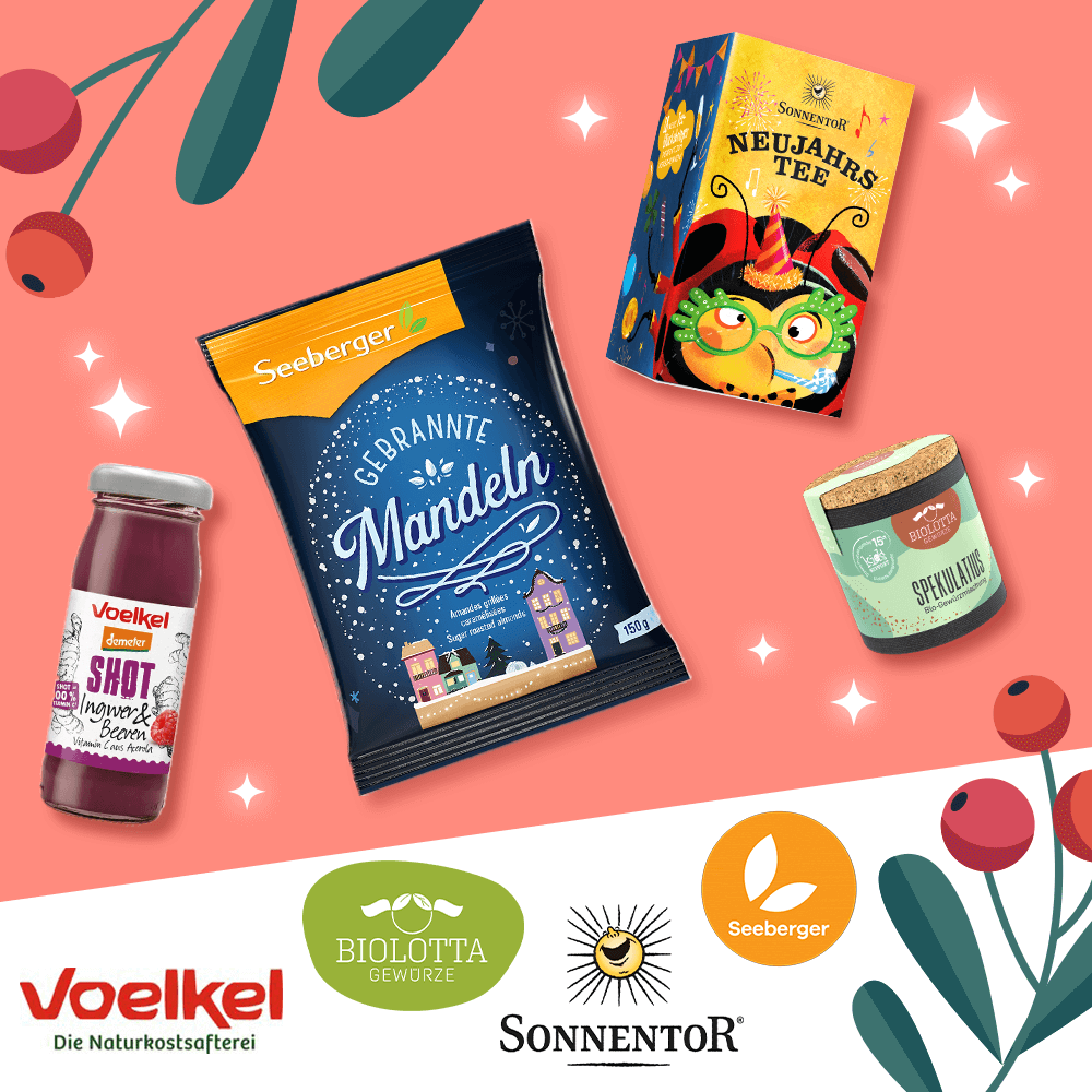 veganer Adventskalender + Gratis vegan special edition Box