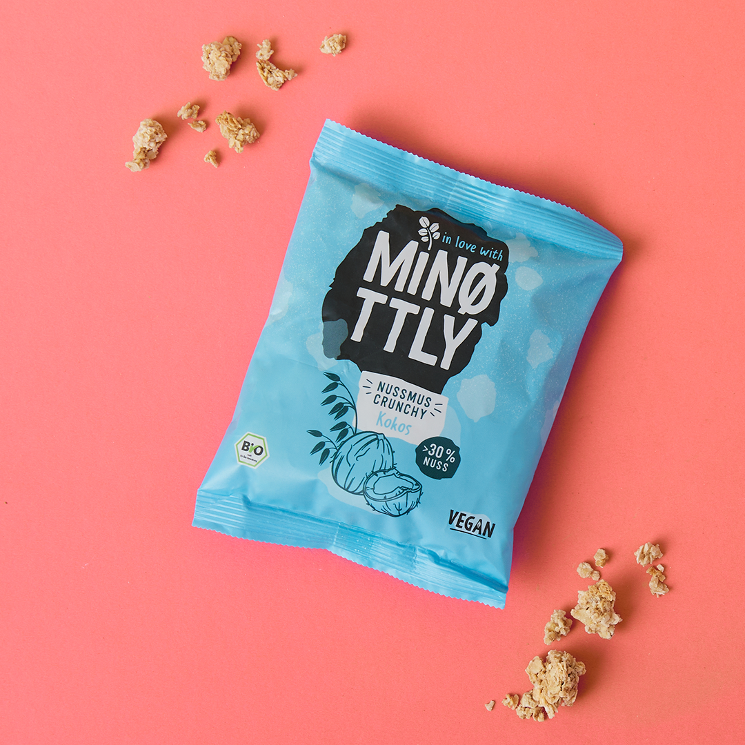 MiNØttly Nussmus-Crunchy Kokos