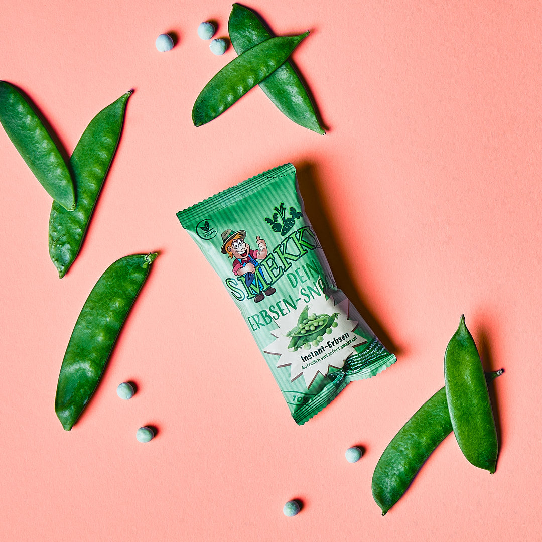 Smekky Dein Erbsen-Snack
