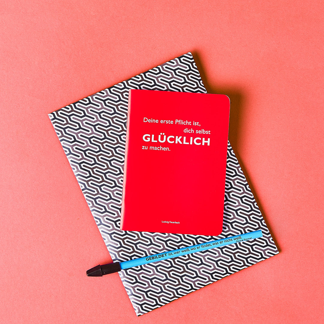 Cedon Notizheft DIN A6 + Bleistift