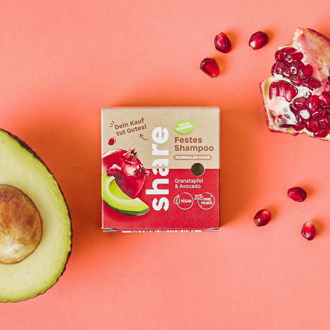 share Festes Shampoo Granatapfel & Avocado