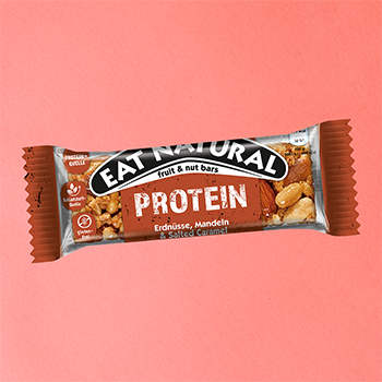 EAT NATURAL PROTEIN Erdnüsse, Mandeln & Salted Caramel