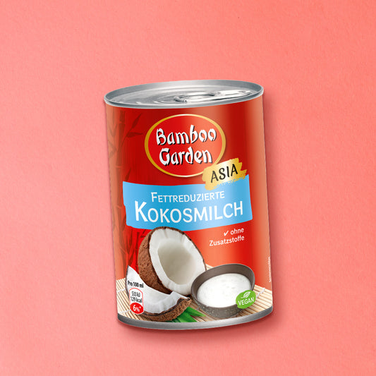 Kokosmilch fettreduziert