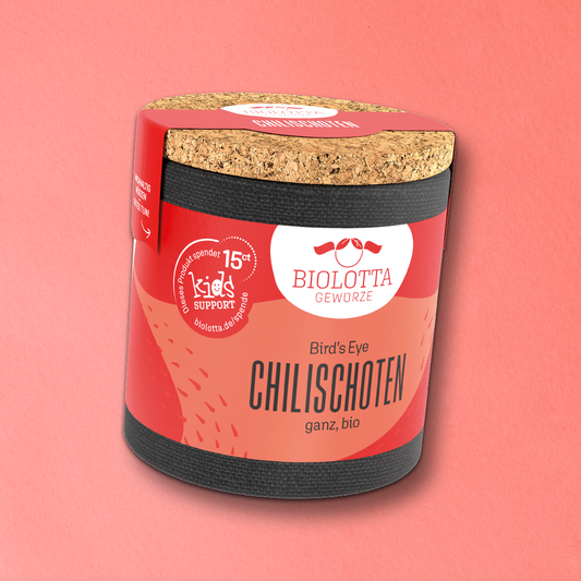 Bio Bird‘s Eye Chilischoten, ganz