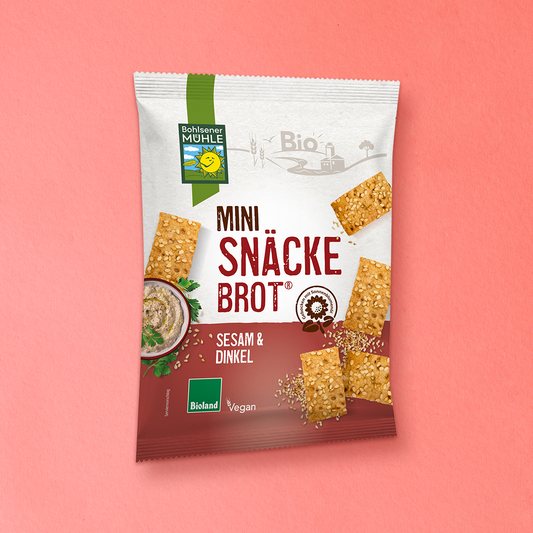 Mini Snäckebrot Sesam & Dinkel