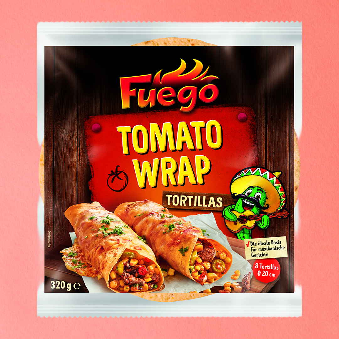 Tortillas Tomato Wrap