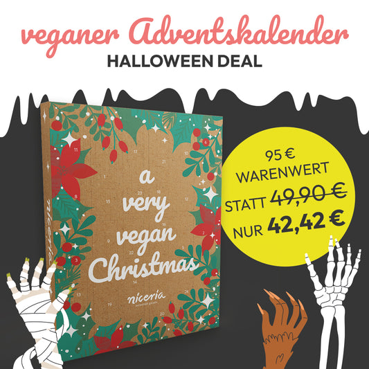 Veganer Adventskalender 2025 Halloween-Deal