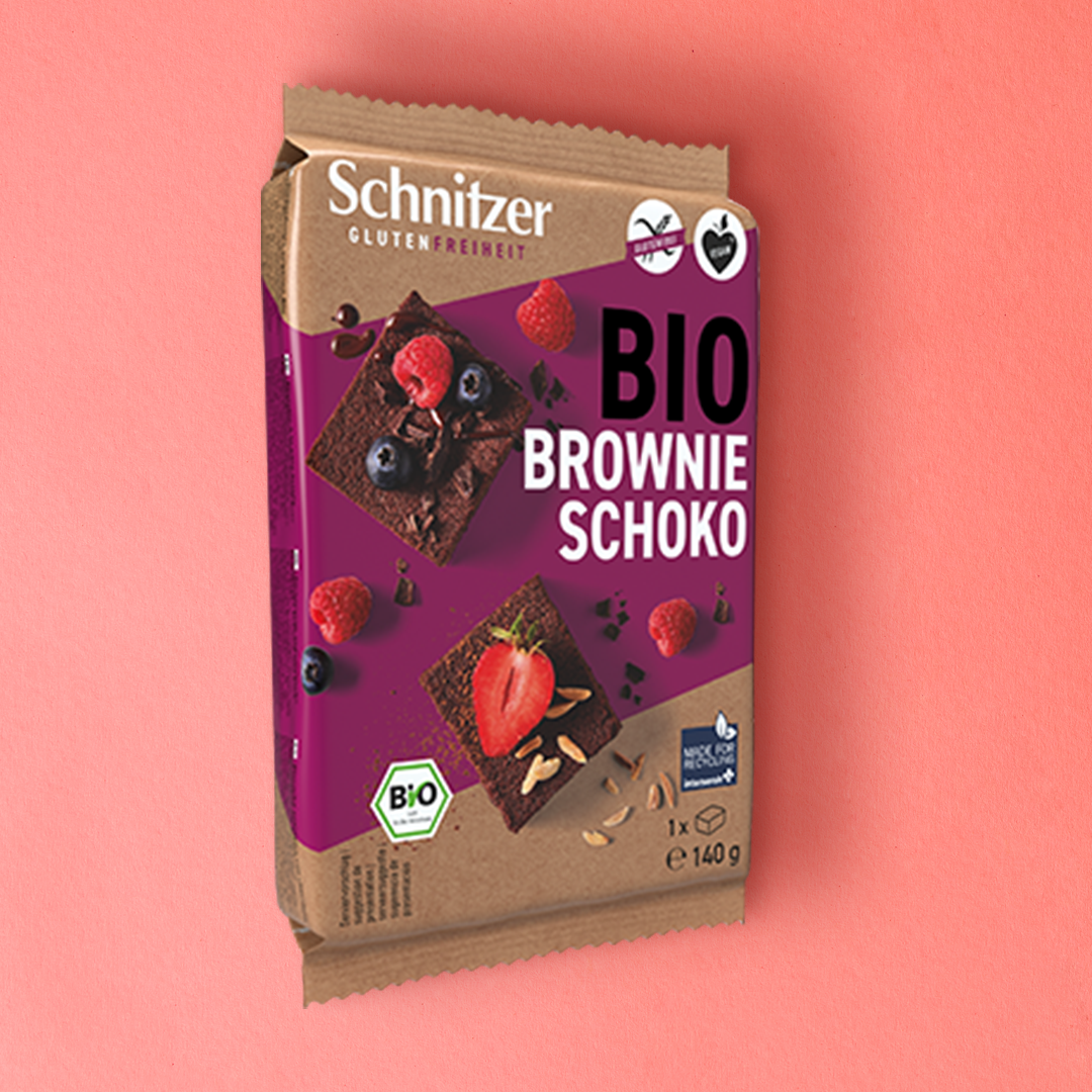 Bio-Brownie Schoko