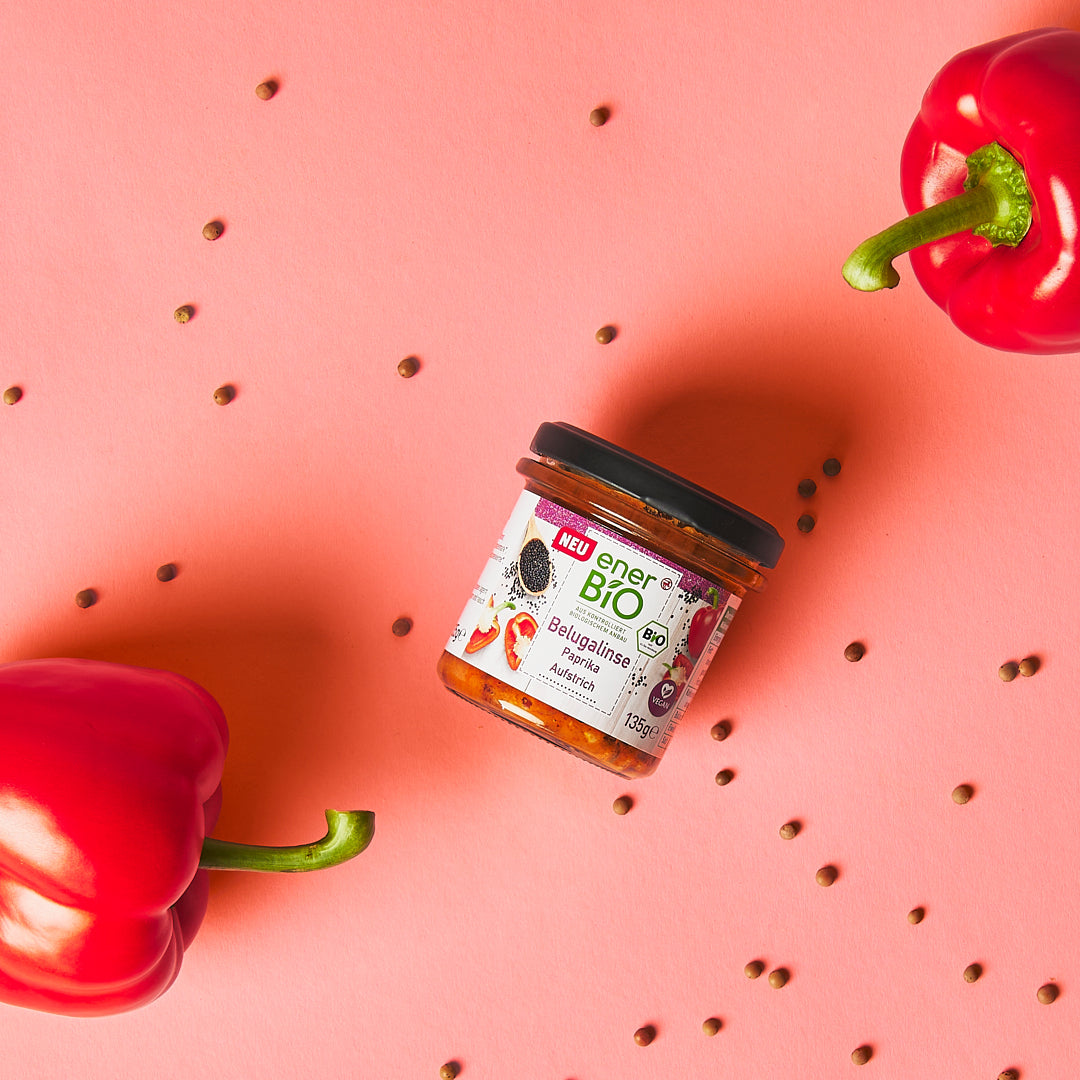 enerBio Belugalinse Paprika Aufstrich – niceria enerBio Belugalinse Paprika Aufstrich – niceria