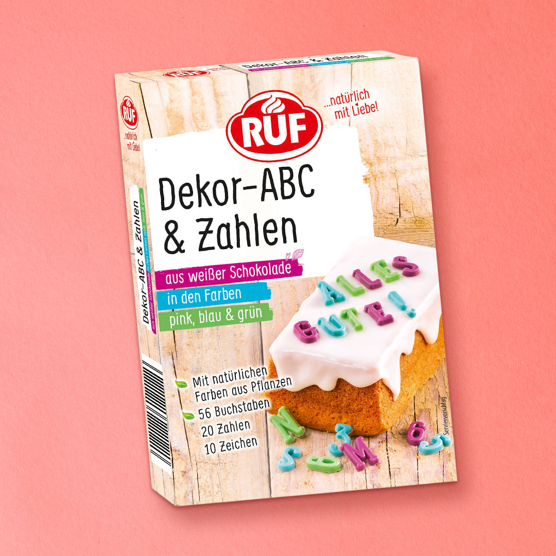 RUF Dekor-ABC und Zahlen