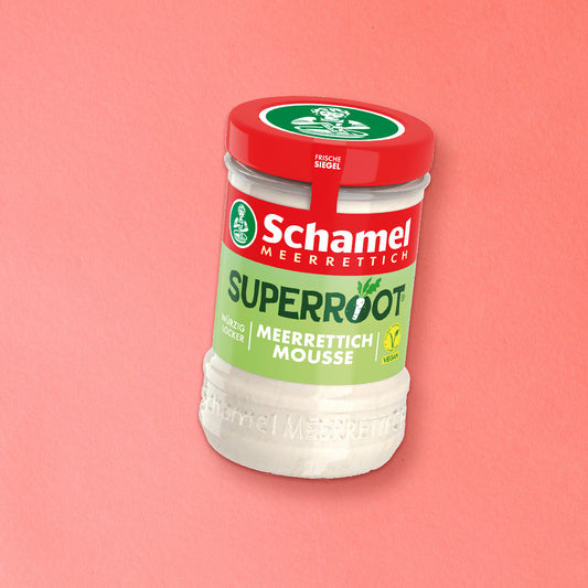 SUPERROOT® VEGANES MEERRETTICH-MOUSSE