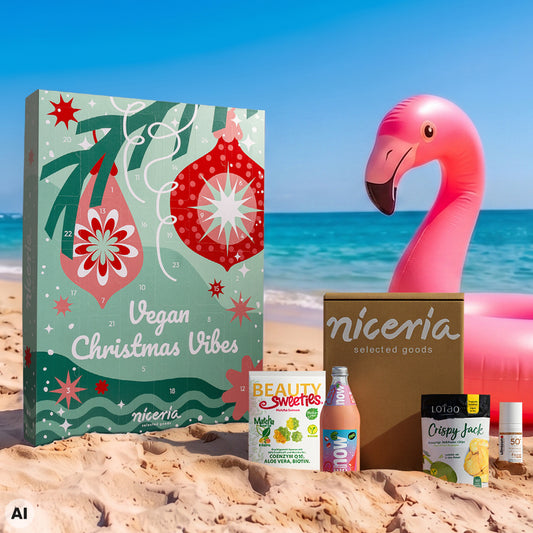 veganer Adventskalender + Sommerferien Box