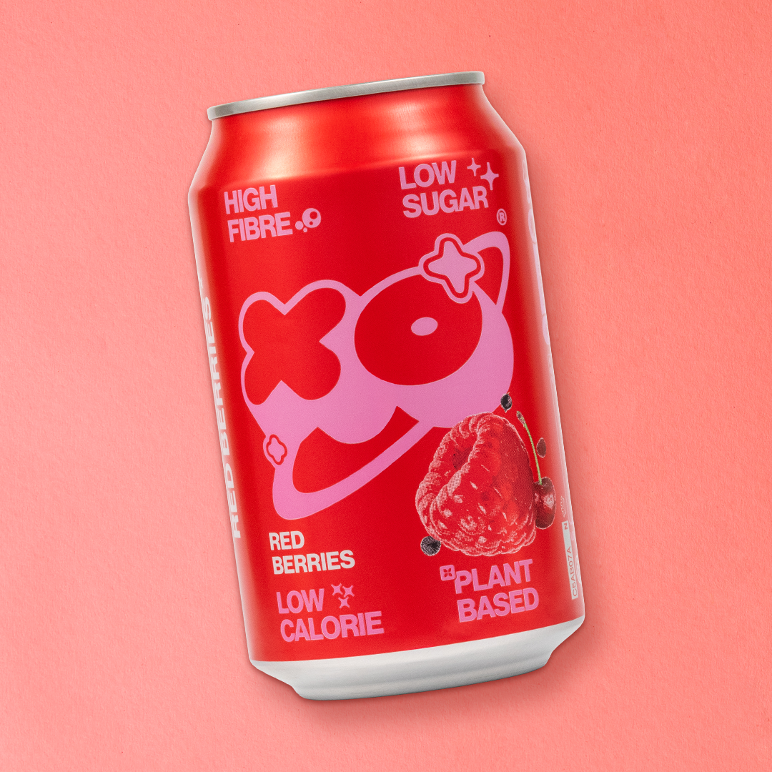 XO Red Berries Sparkling Soda