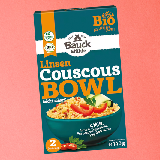 Bio Linsen Couscous Bowl