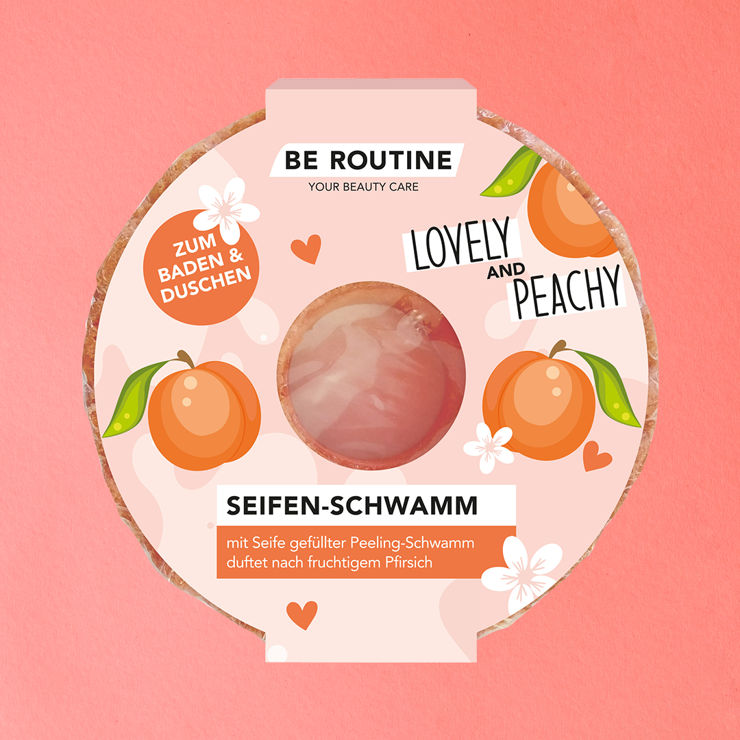 Seifen-Schwamm Lovely And Peachy