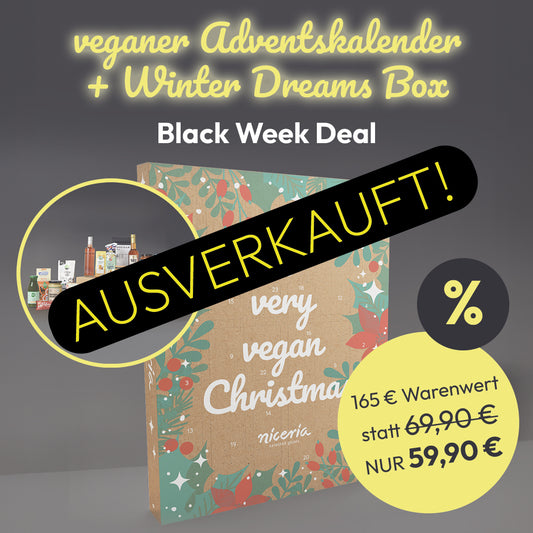 veganer Adventskalender 2025 + Winter Dreams Box