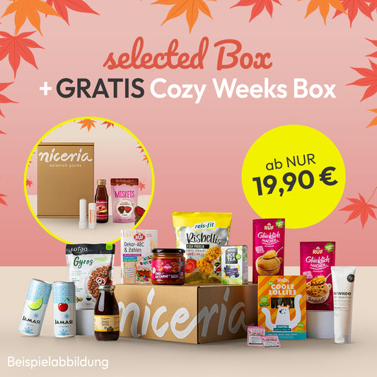 Cozy Bundle: selected Box + gratis Cozy Weeks Box