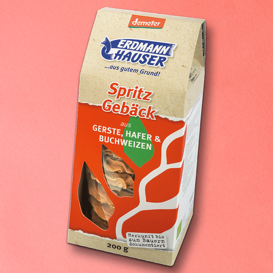 Spritzgebäck aus Gerste, Hafer & Buchweizen