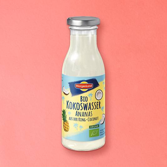 Bio Kokoswasser Ananas
