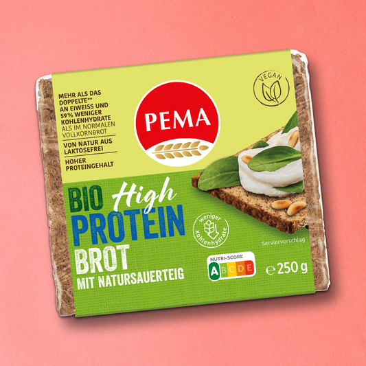 Bio High Protein Brot mit Natursauerteig