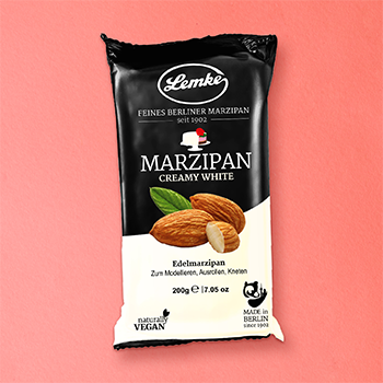 Lemke Marzipan Creamy White