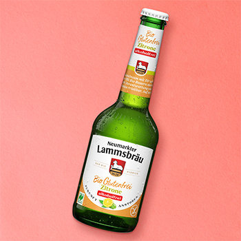 Neumarkter Lammsbräu Bio Glutenfrei Zitrone Alkoholfrei