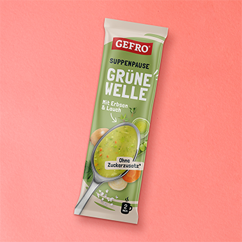 GEFRO Suppenpause Grüne Welle