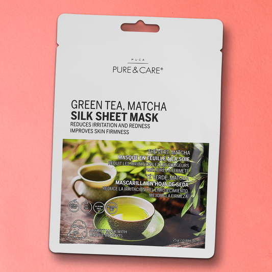 Sheet Mask Silk with Green Tea (Matcha)