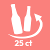 Pfand 25 Cent
